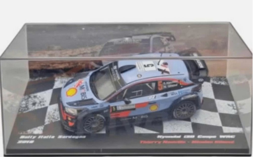 Hyundai i20 Coupe WRC rallye Italia 2018 schaal 1/43 ALTAYA, Verzenden, Nieuw, Auto, Overige merken