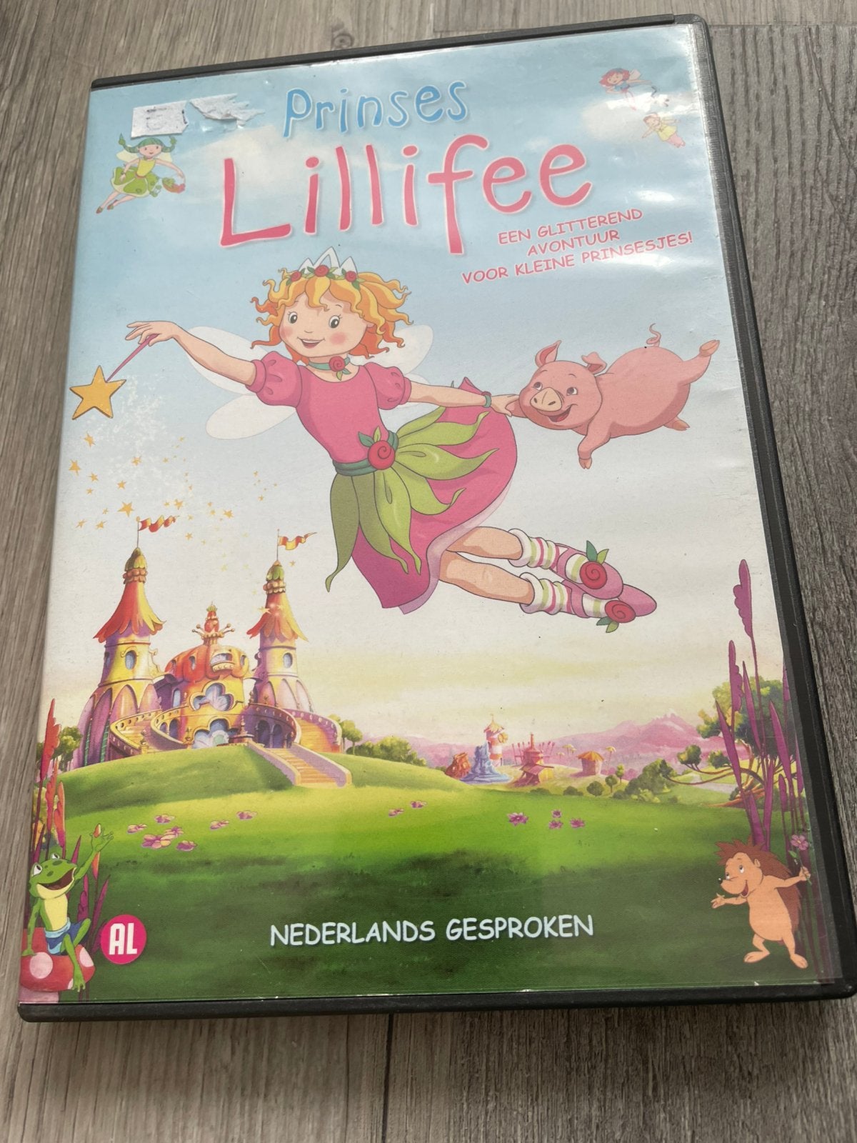 Prinses Lillifee DVD - Een glitterend avontuur, Avontuur, Gebruikt, Alle leeftijden, Ophalen of Verzenden