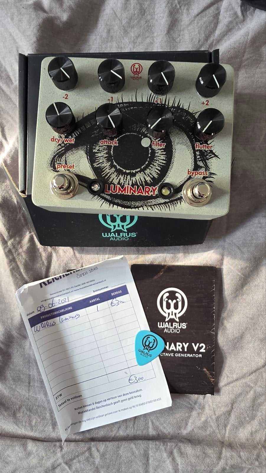 Walrus Audio Luminary V2 Octave Generator, Ophalen of Verzenden, Zo goed als nieuw, Overige typen