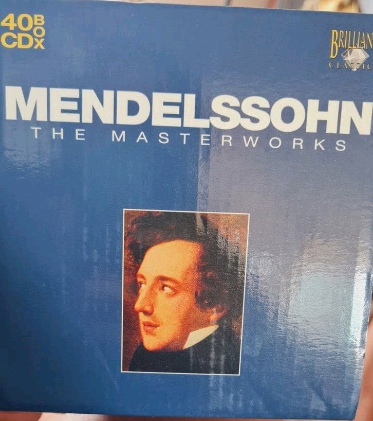 Mendelssohn The Masterworks - 40 CD Boxset, Cd's en Dvd's, Cd's | Klassiek, Boxset, Zo goed als nieuw, Inclusief doosje, Mendelssohn