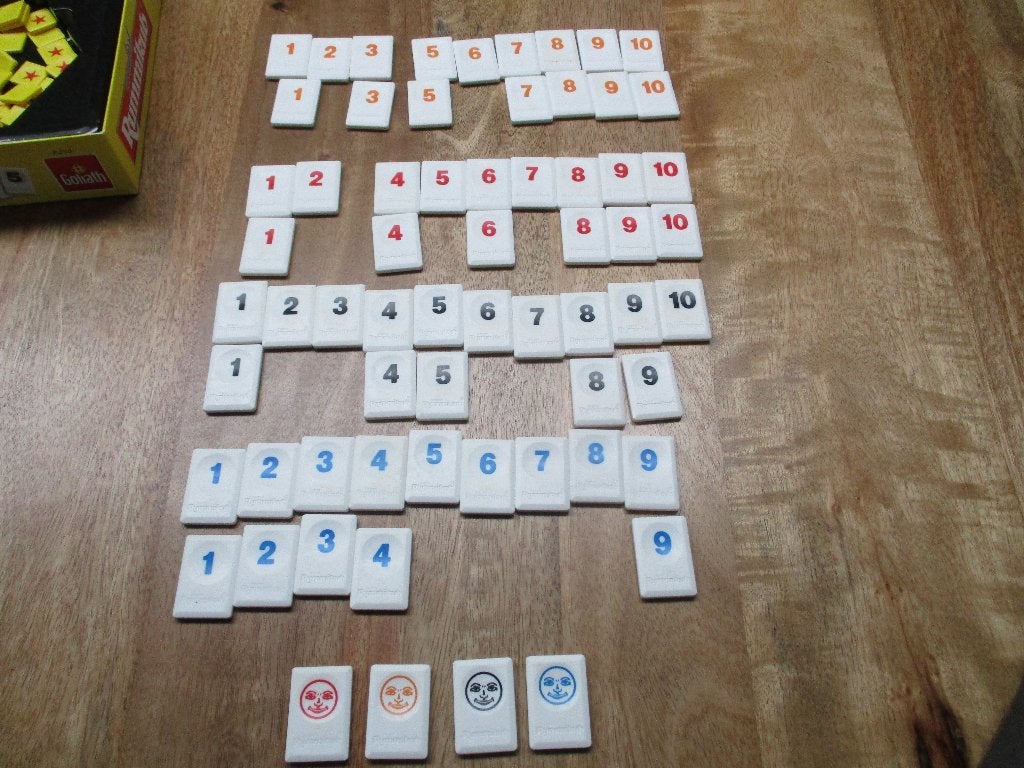 Losse grote stenen My First Rummikub Goliath #210, Verzenden, Zo goed als nieuw, Goliath