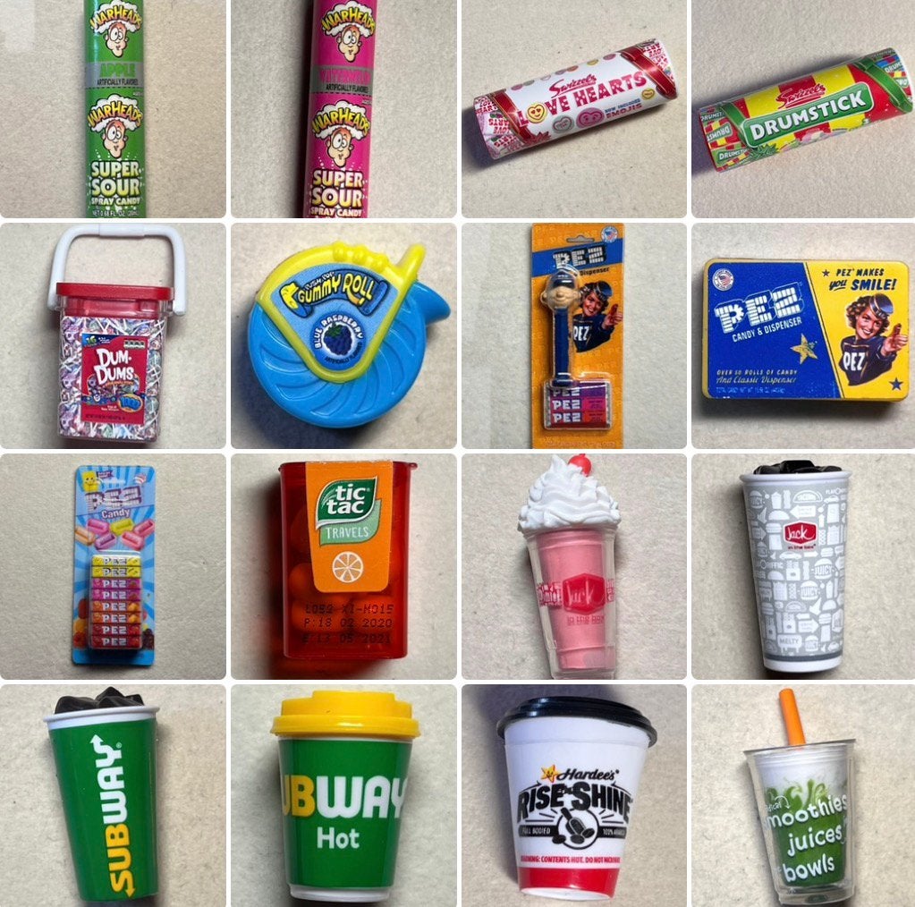 Zuru Mini Brands Food warheads Pez drinken, Verzenden, Zo goed als nieuw