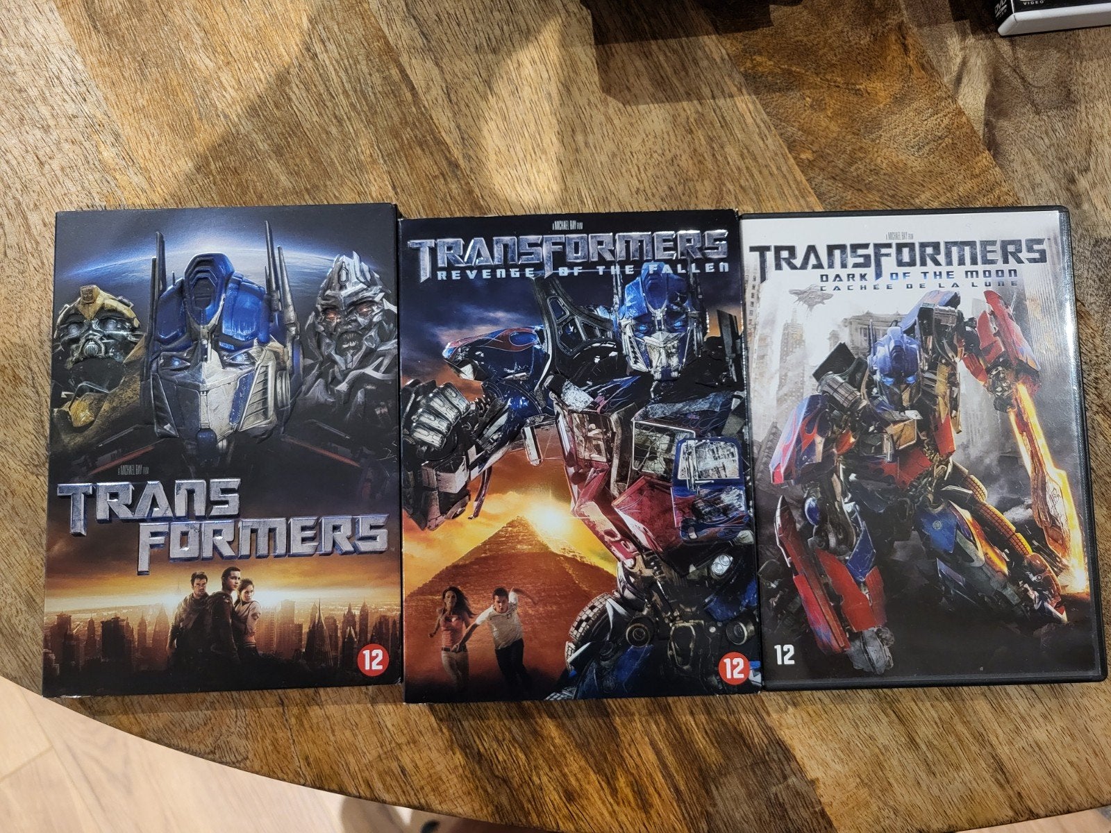 Transformers DVD Boxset - Deel 1, 2 en 3, Cd's en Dvd's, Nederlands, Actiethriller, Ophalen of Verzenden, Vanaf 12 jaar