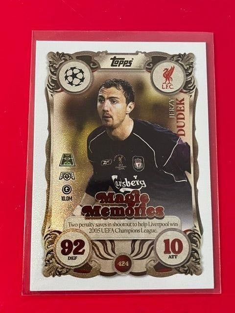 Jerzy Dudek Magic Memories Topps Match Attax 25/26 (424), Verzenden, Nieuw, Buitenlandse clubs, Spelerskaart