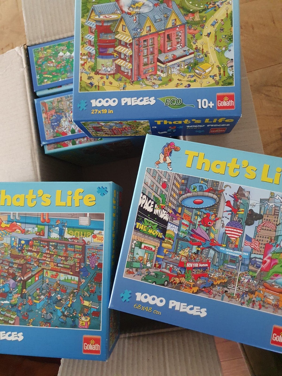 Puzzels, Ophalen, 500 t/m 1500 stukjes, Zo goed als nieuw