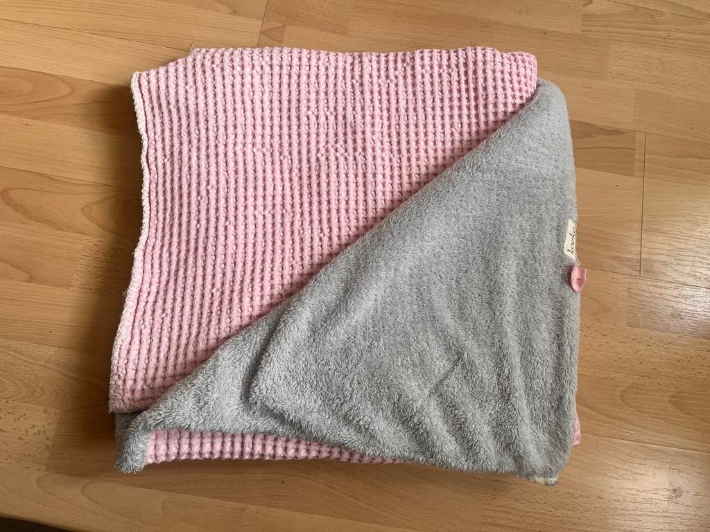 Koeka deken ledikant rose, Ophalen of Verzenden, Zo goed als nieuw, 100 cm of meer, Deken