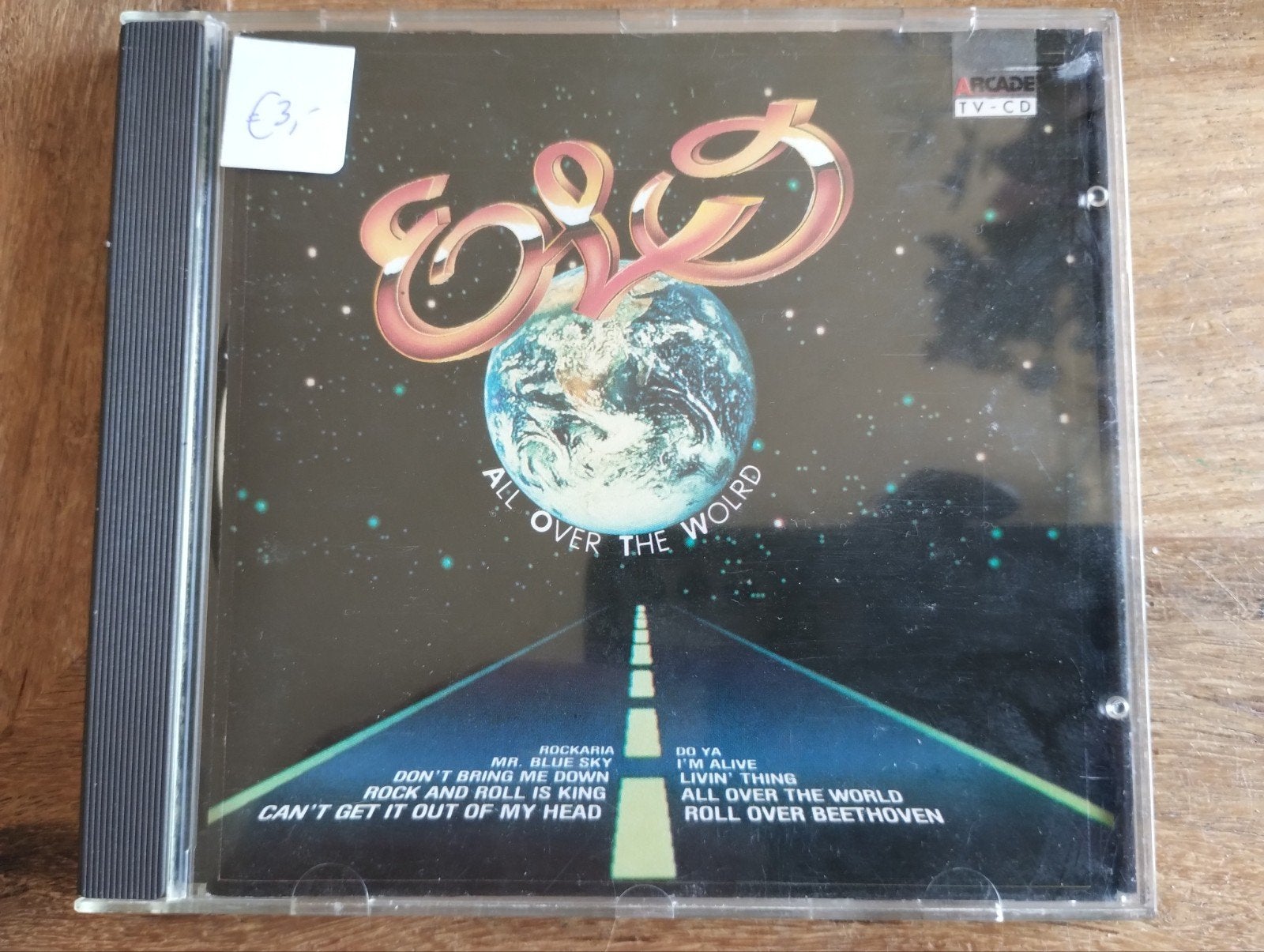 ELO - All Over The World CD (1987), Ophalen of Verzenden, Gebruikt