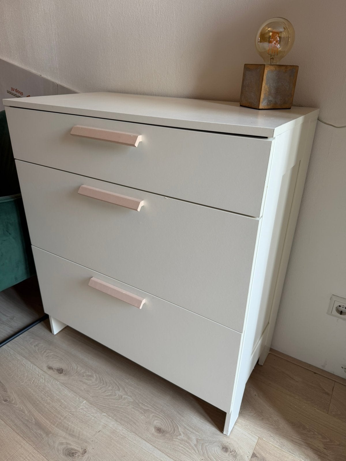 Ikea malm ladekast, Huis en Inrichting, Ophalen, 50 tot 100 cm, Zo goed als nieuw, 3 of 4 laden