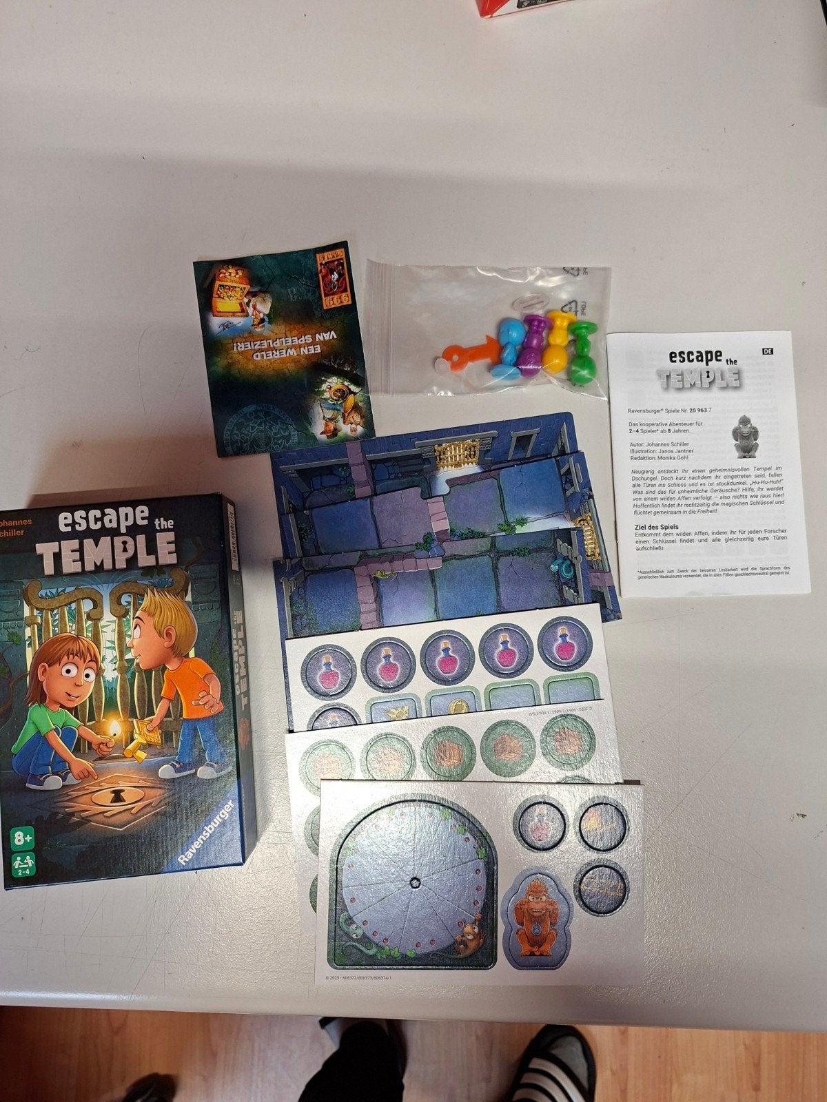 escape temple, Ophalen, Zo goed als nieuw