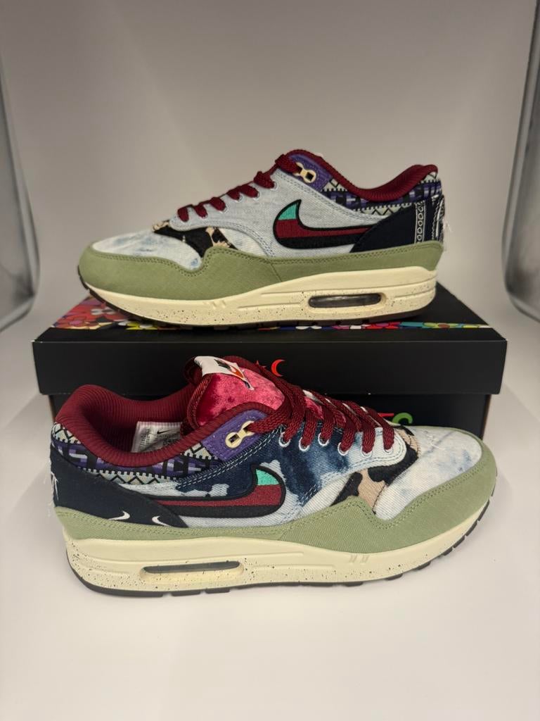 Nike Air Max 1 Concepts Mellow maat 44, Kleding | Heren, Schoenen, Ophalen of Verzenden, Zo goed als nieuw, Overige kleuren