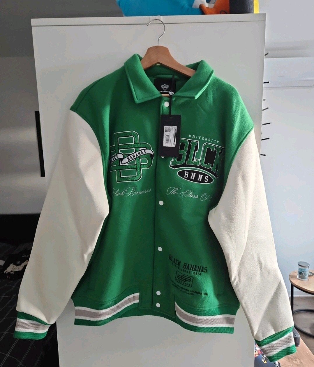 Black Bananas Bomber Jack - Nieuw met prijskaartje, Ophalen of Verzenden, Black Bananas, Groen, Maat 56/58 (XL)