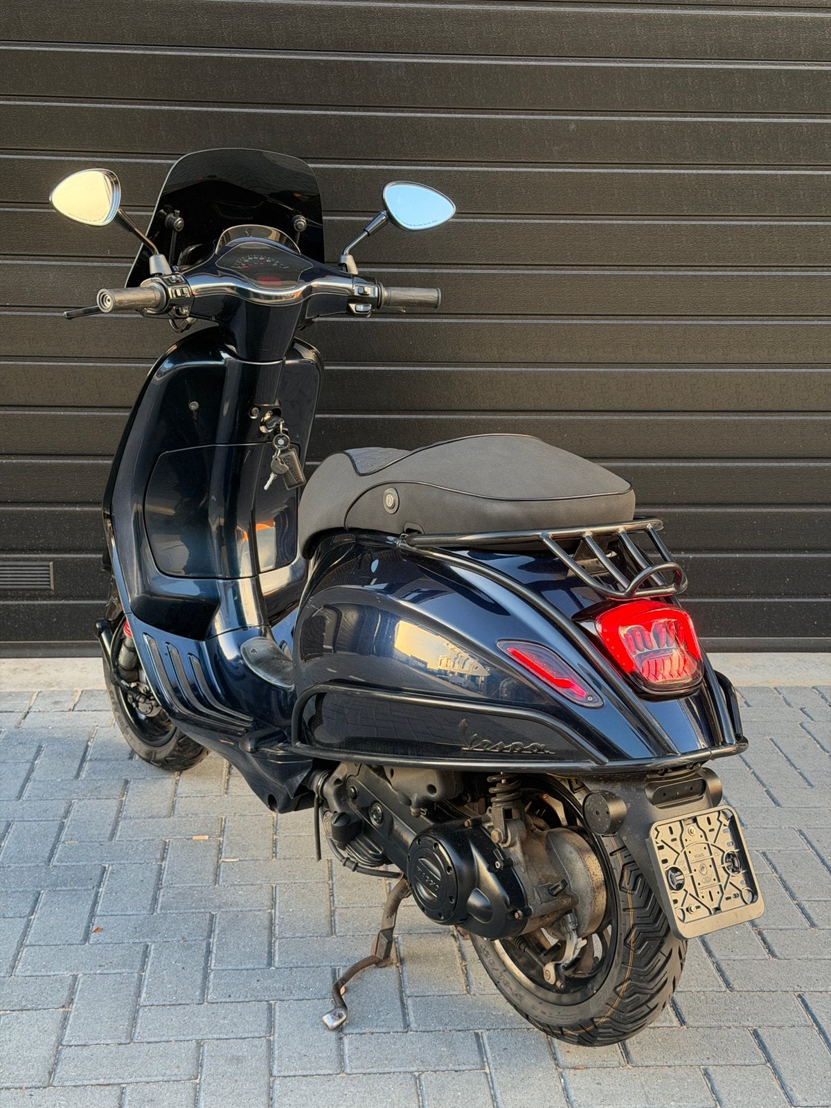 Vespa sprint 2022 e5 Akrapovic Midnight Blue, Vespa, Vespa, Maximaal 45 km/u, Vespa S