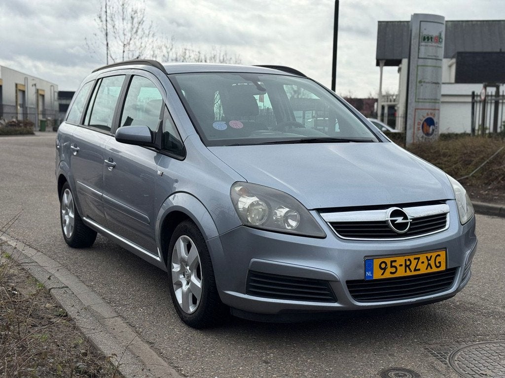 Opel Zafira 1.8 Executive Ecc/7pers, Auto's, Automatische klimaatregeling, Stof, Gebruikt, 4 cilinders