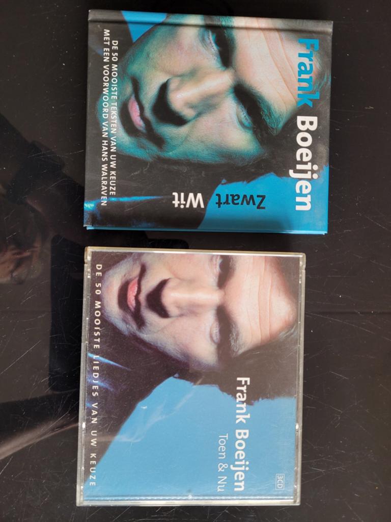 Frank Boeijen: Toen & Nu (3CD) + Zwart Wit (boek), Ophalen of Verzenden, Zo goed als nieuw, Pop