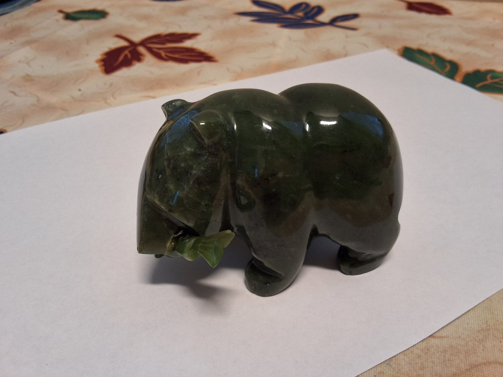 Canadese Nefriet-Jade Beer met Vis, Ophalen of Verzenden