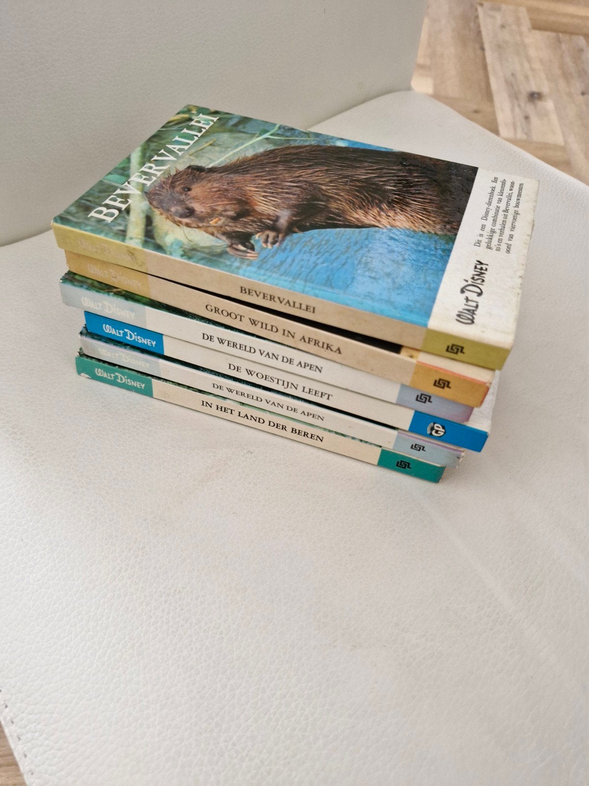 Walt Disney Dierenboeken - 6-delige set, Boeken, Natuur, Ophalen of Verzenden, Gelezen, Natuur algemeen, Walt Disney
