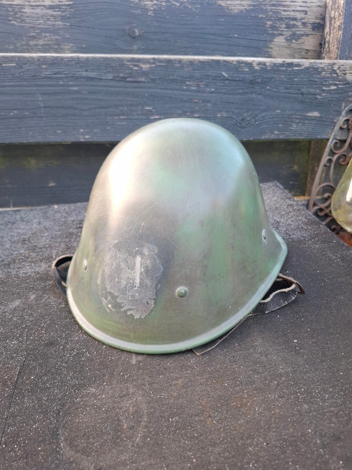 Nederlandse helm wo2, Verzamelen, Militaria | Tweede Wereldoorlog, Ophalen of Verzenden, Nederland, Helm of Baret