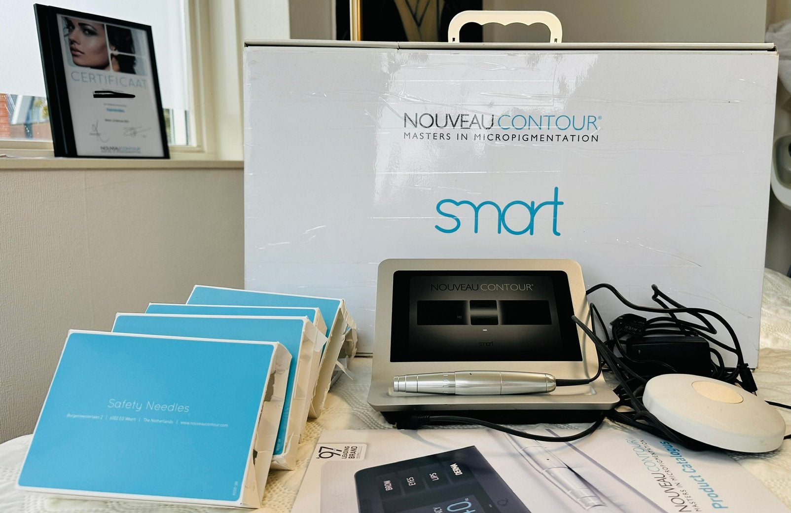 Nouveau Contour Smart PMU Apparaat + 5 Dozen Naalden, Ophalen of Verzenden, Zo goed als nieuw