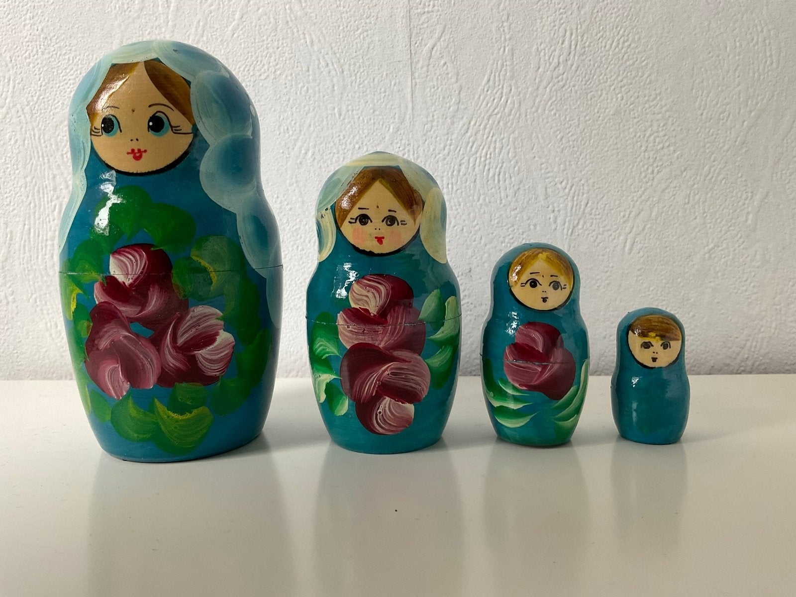 Matroesjka 4-delig, Ophalen of Verzenden, Zo goed als nieuw