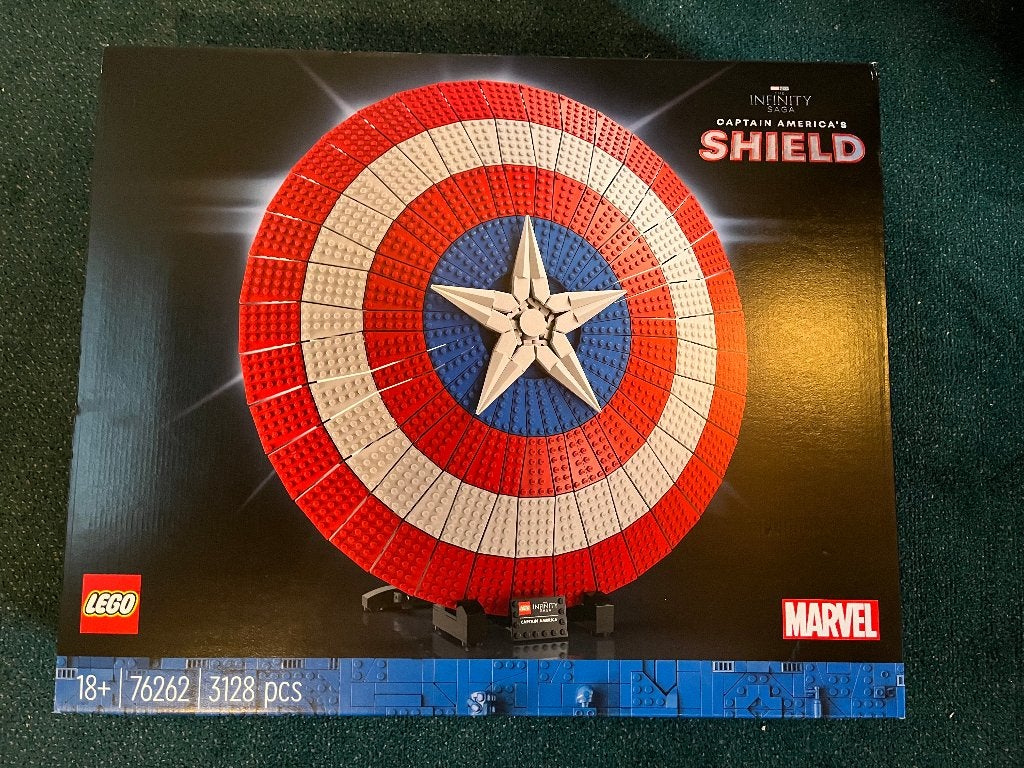 Lego Marvel 76262 - Schild Captain America *NIEUW*, Marvel, Nieuw, Ophalen of Verzenden, Complete set