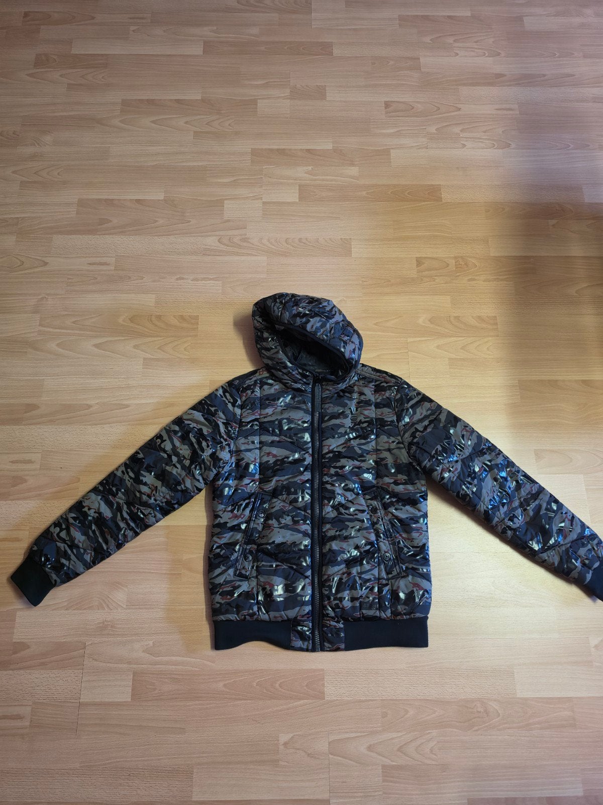 G-Star Raw Camouflage Jas Maat M, Kleding | Heren, G-Star Raw, Ophalen of Verzenden, Zo goed als nieuw, Meerkleurig