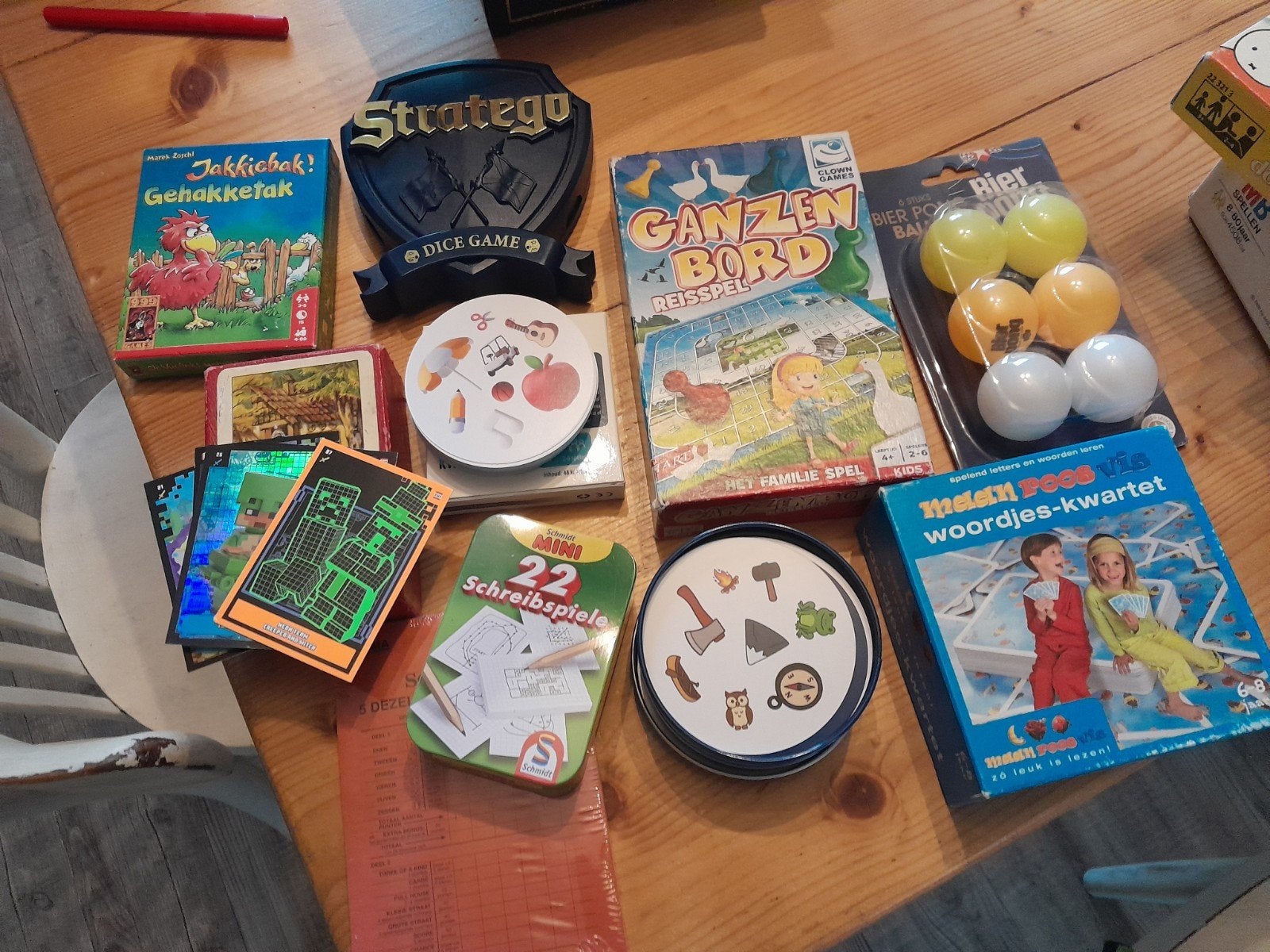 9 spelletjes spellen pakket spel sinterklaas, Ophalen of Verzenden