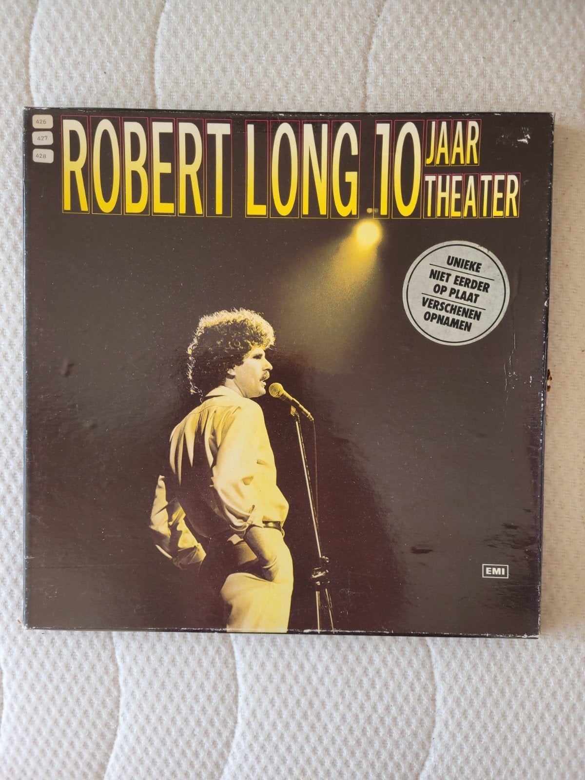 Robert Long - 10 Jaar Theater, Cd's en Dvd's, Ophalen of Verzenden, Gebruikt, 12 inch, Cabaret of Kleinkunst