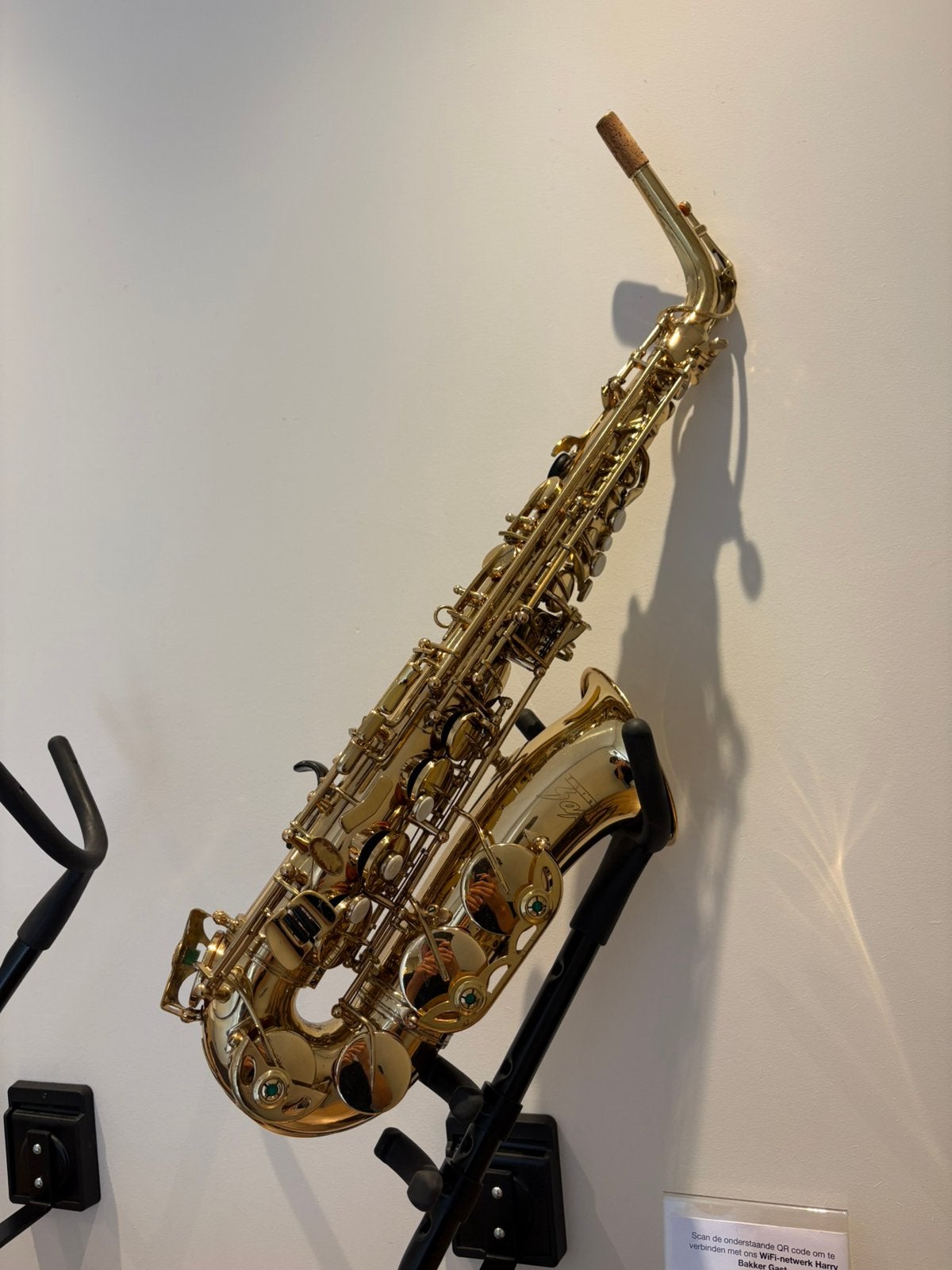 Oude first Sax opknapper / onderdelen / decoratie, Ophalen, Zo goed als nieuw, Tenor, Met koffer