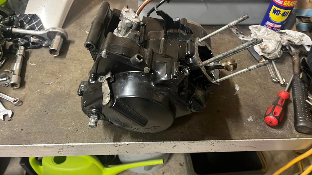 Honda MB motorblok AC01 met goed leesbaar nummer, Ophalen, Gebruikt, Blok