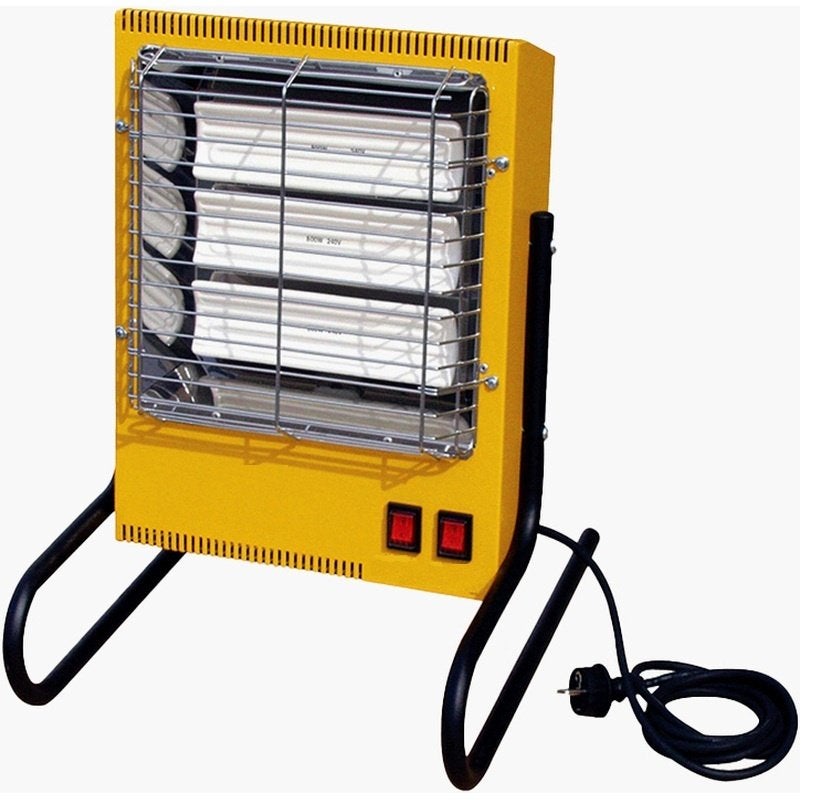 Infrarood heater werkplaatskachel kantoorverwarming, Ophalen, Gebruikt, Overige soorten, Elektrisch