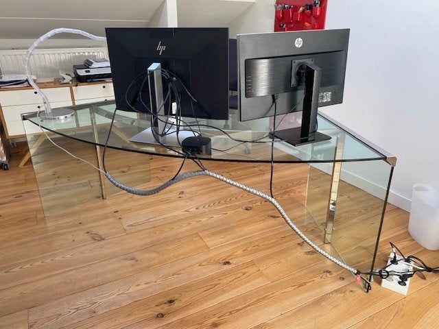 Bureau President Senior, Ophalen, Zo goed als nieuw, Glas