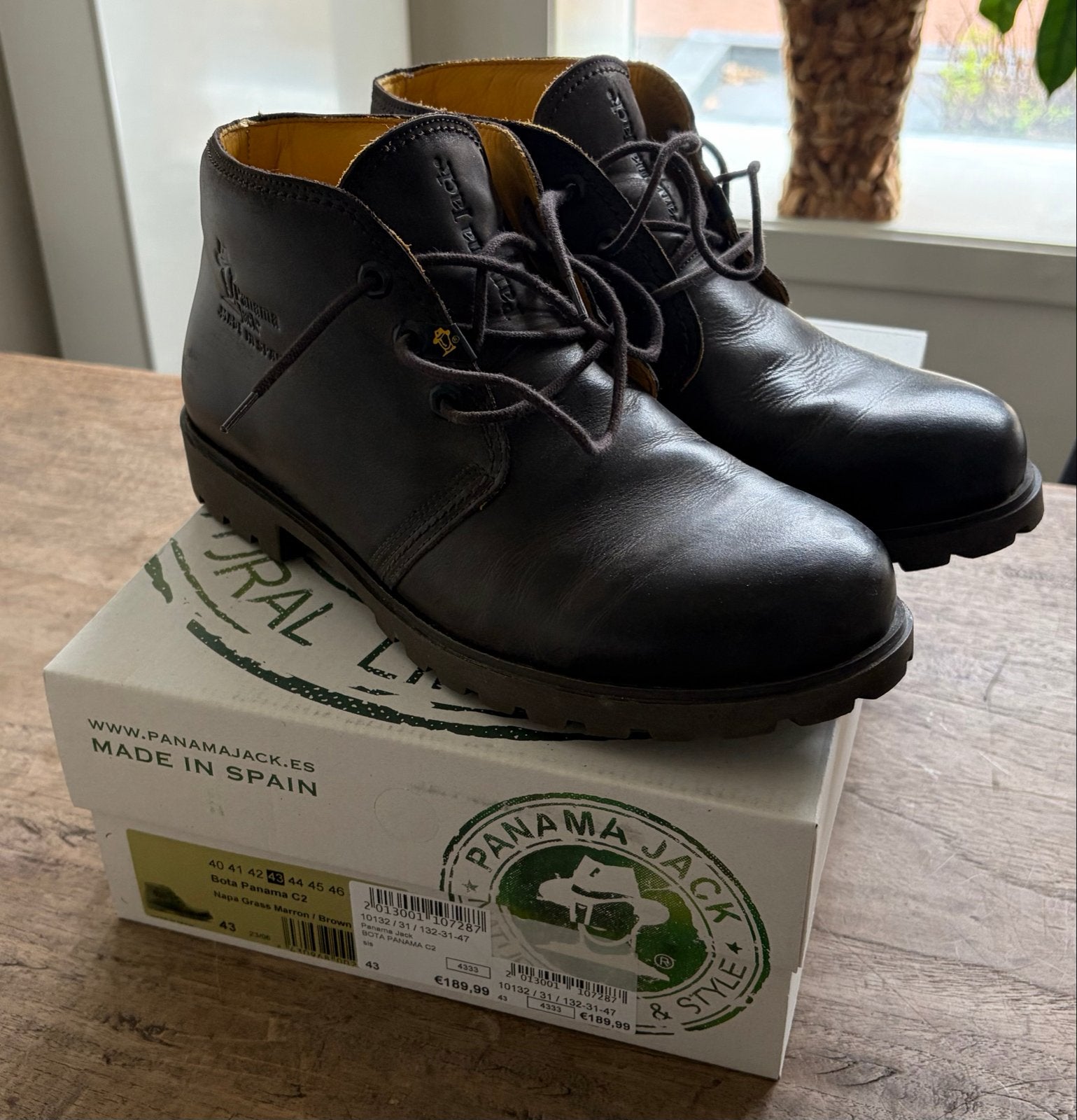Panama Jack Bota Panama C2 Nappa Grass Marron - Maat 43, Bruin, Boots, Ophalen of Verzenden, Gedragen