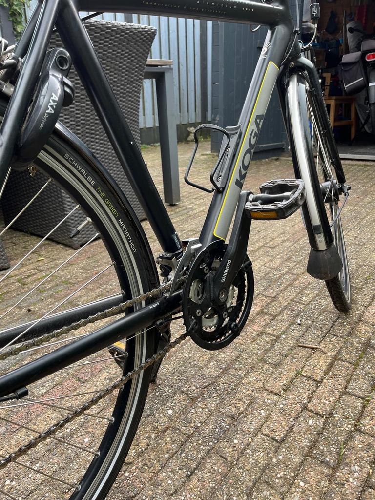 Koga Miyata - Zeer goede staat, nieuwe banden, Ophalen, 28 inch, 53 tot 56 cm, Velgrem