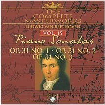 Cd Beethoven : Piano sonatas opus 31 nr 1 en 2 en 3, Ophalen of Verzenden, Classicisme, Zo goed als nieuw, Overige typen