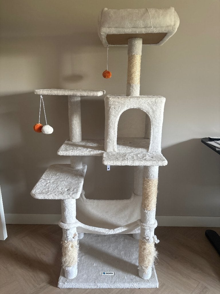 Katten krabpaal, Ophalen, Gebruikt