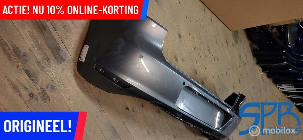 VW GOLF 6 VI LD7R ACHTERBUMPER 4x PDC 5K6807421 KAAL BUMPER, Gebruikt, Volkswagen, Ophalen of Verzenden, Volkswagen