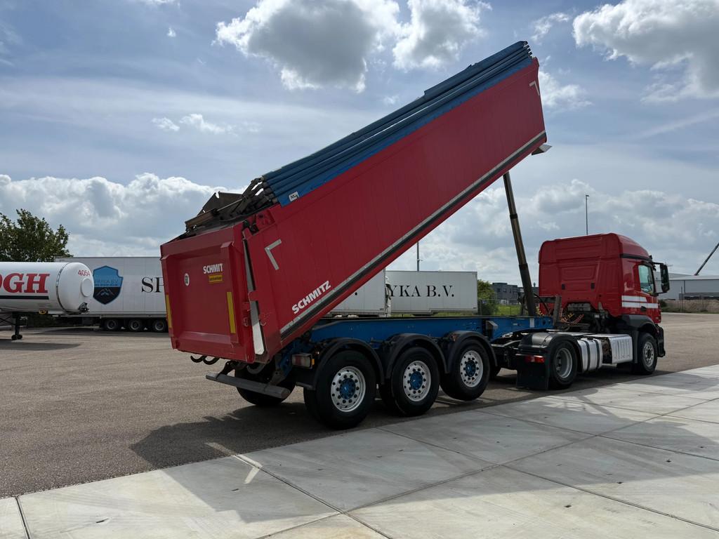 Schmitz Cargobull SGF*S3 27m3 Aluminium kipper mit Plane, Overige brandstoffen, Origineel Nederlands, Bedrijf, Aanhangers en Opleggers