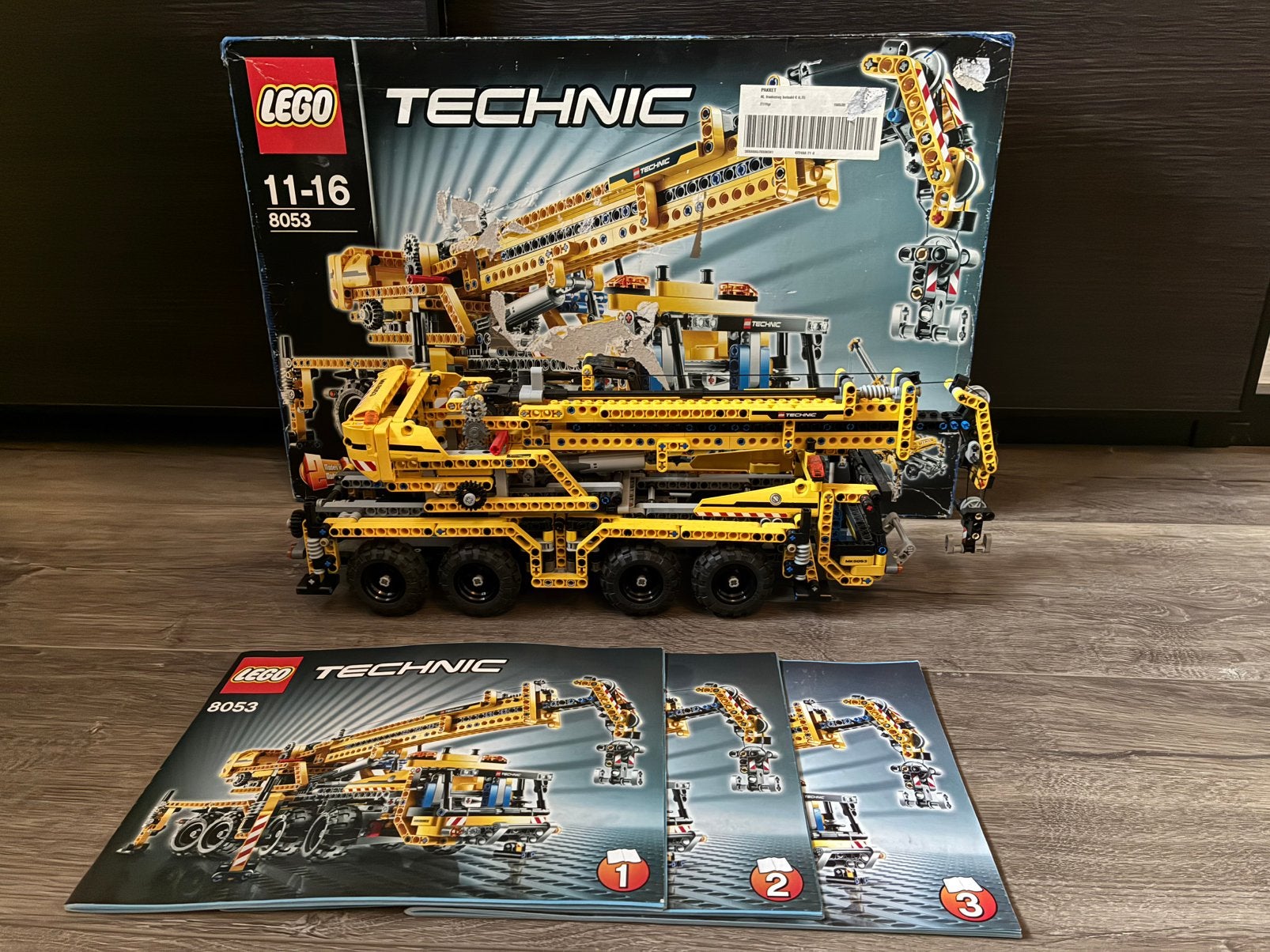 Lego technic Mobiele kraan 8053 orgineel, Compleet, Lego, Ophalen of Verzenden, Zo goed als nieuw