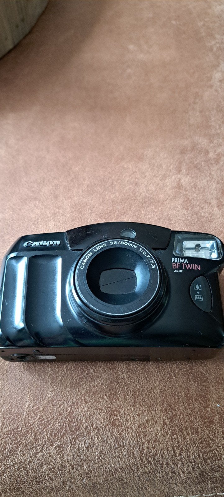 Canon Prima BF Twin Compact Camera - Vintage Analoog, Audio, Tv en Foto, Fotocamera's Analoog, Ophalen of Verzenden, Gebruikt
