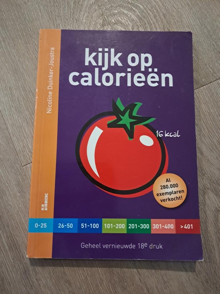 Nicoline Duinker-Joustra - Kijk op calorieën, Boeken, Kookboeken, Zo goed als nieuw, Ophalen of Verzenden
