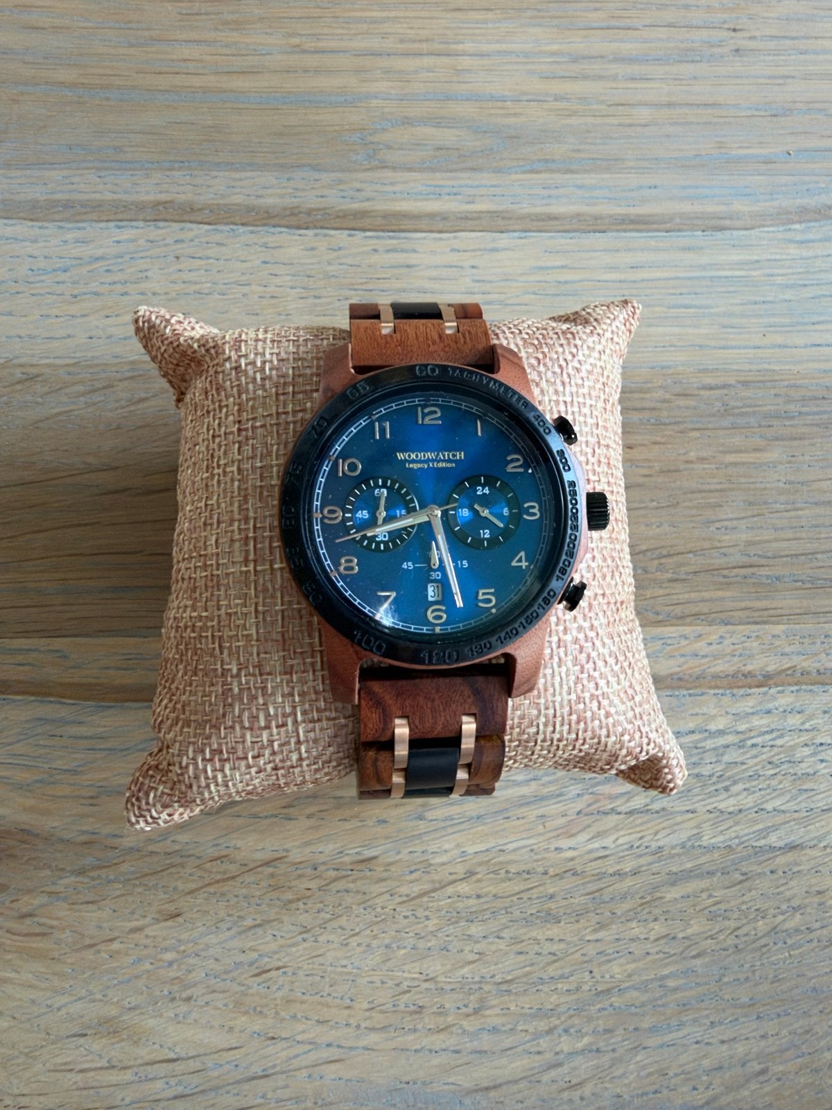 Woodwatch Legacy X Edition Ocean Houten Horloge, Overige merken, Overige materialen, Polshorloge, Overige materialen