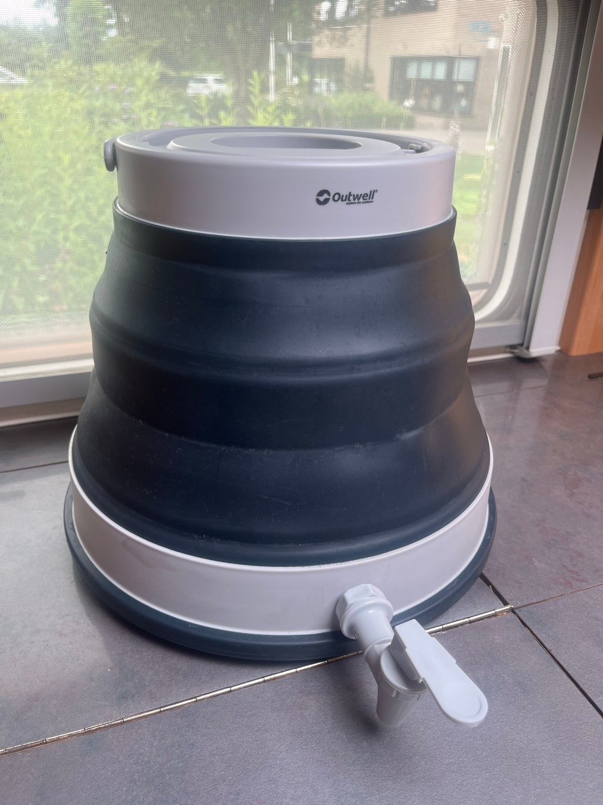 Outwell Collaps watertank navy night - Opvouwbaar, Caravans en Kamperen, Ophalen, Zo goed als nieuw