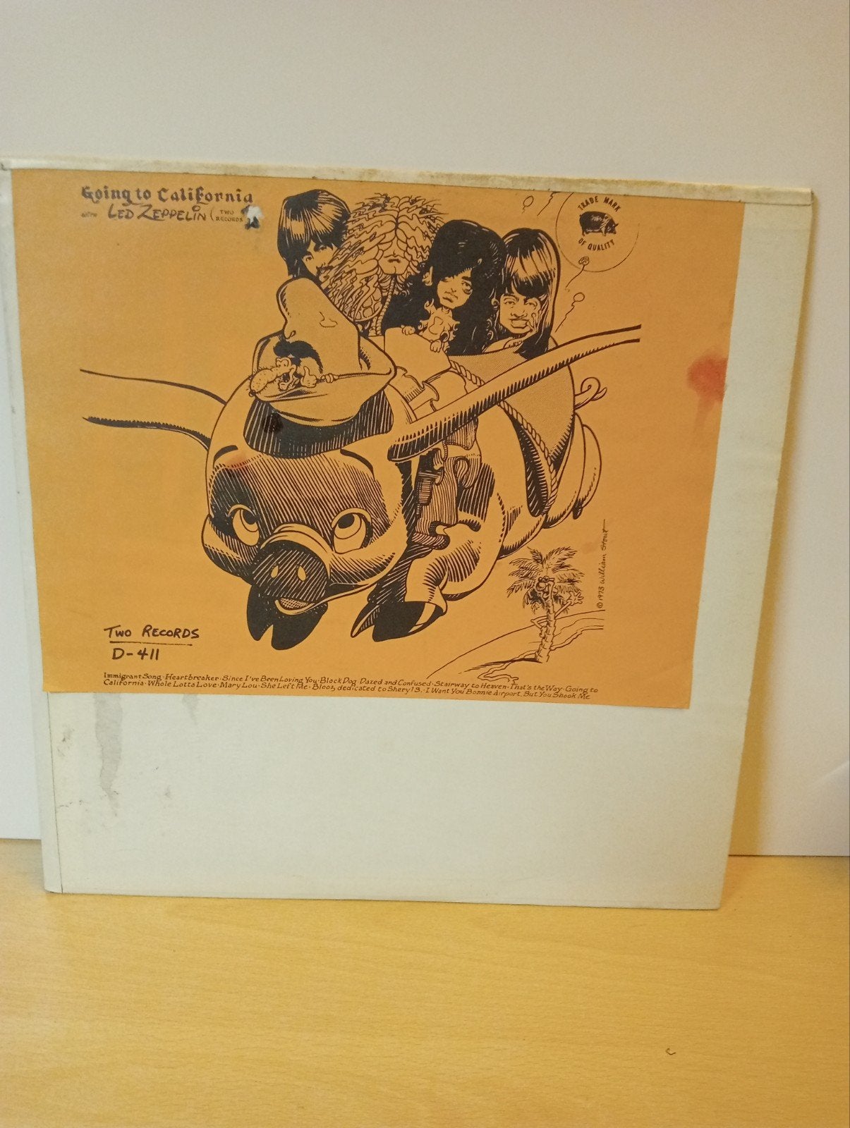 Led Zeppelin. bootleg 1973, Cd's en Dvd's, Ophalen of Verzenden, Zo goed als nieuw, Hardrock