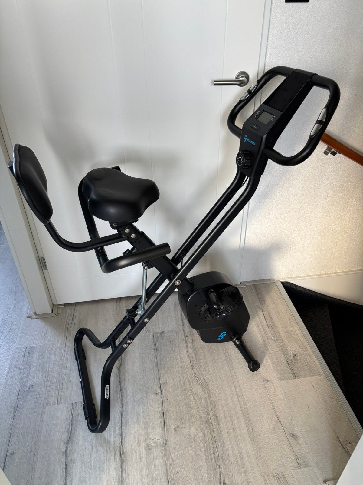 Hometrainer inkalpbaar zwart, Ophalen, Gebruikt, Hometrainer