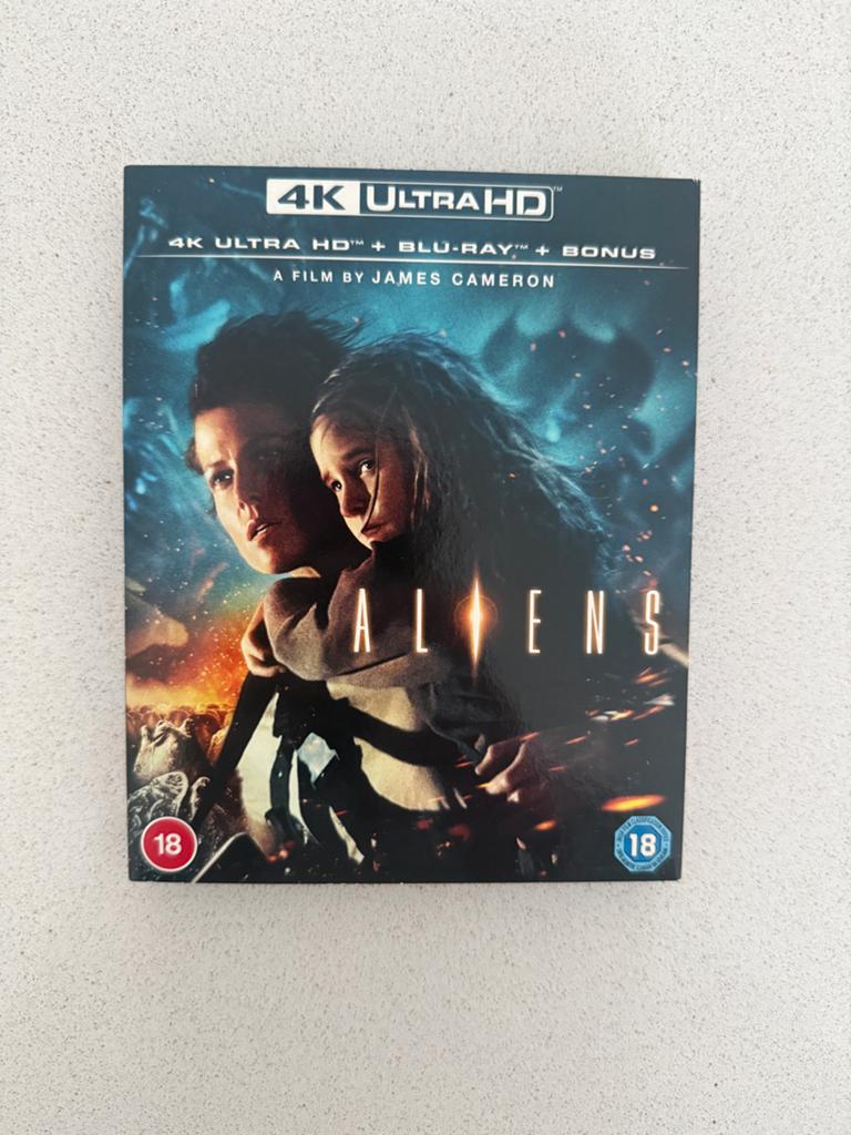 Aliens 4K Ultra HD Blu-ray - James Cameron Sci-Fi Klassieker, Cd's en Dvd's, Blu-ray, Ophalen of Verzenden, Nieuw in verpakking