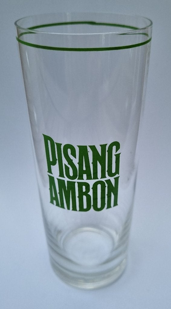 Vintage Pisang Ambon glazen, Verzamelen, Glas en Borrelglaasjes, Ophalen, Zo goed als nieuw, Frisdrankglas