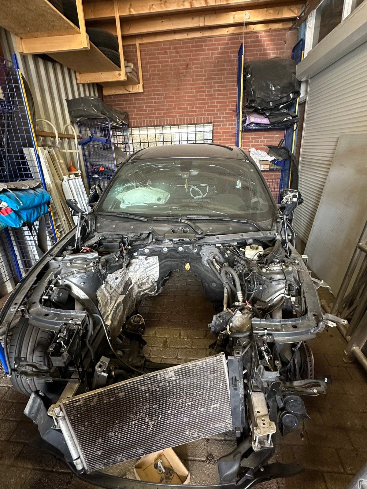 BMW M135i xDrive F20 schadeauto / carrosserie met kenteken, Ophalen, BMW