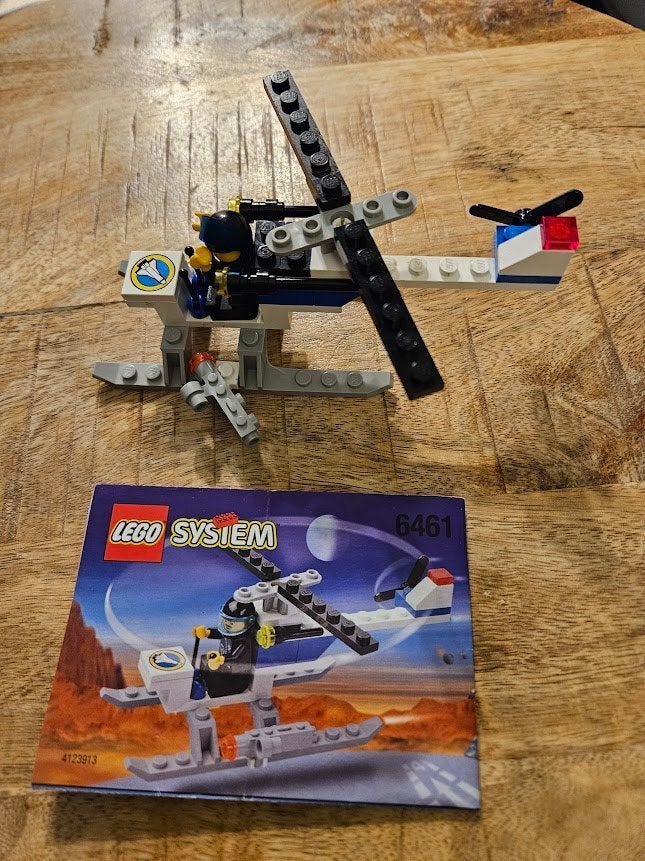 Lego 6461 surveillance helikopter, Ophalen of Verzenden, Gebruikt, Compleet, Lego