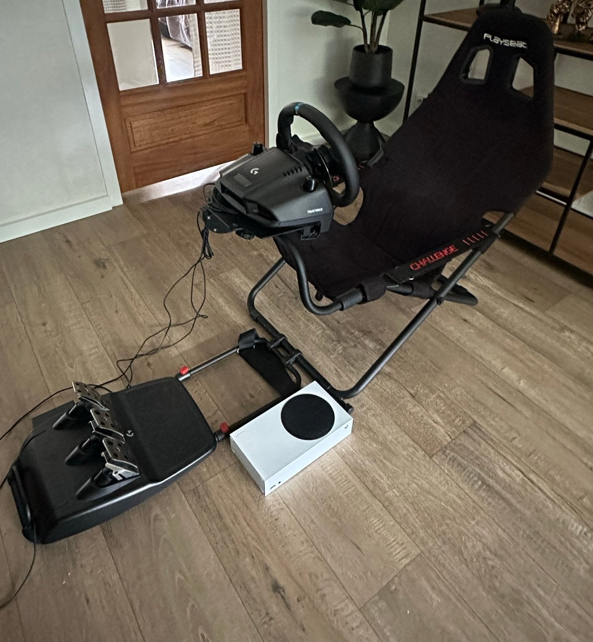 Xbox Series S + Logitech G923 + Logitech shifter + Playseat, Ophalen, Zo goed als nieuw, Xbox Series S