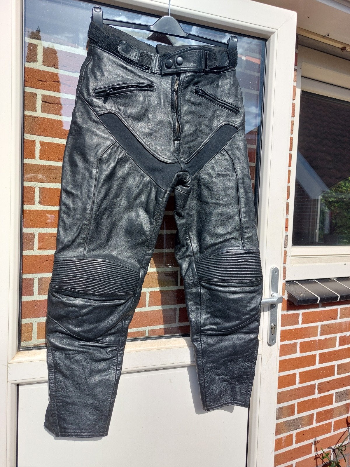 lederen dames motorbroek, Motoren, Kleding | Motorkleding, Ophalen of Verzenden, Tweedehands, Dames, Broek | leer